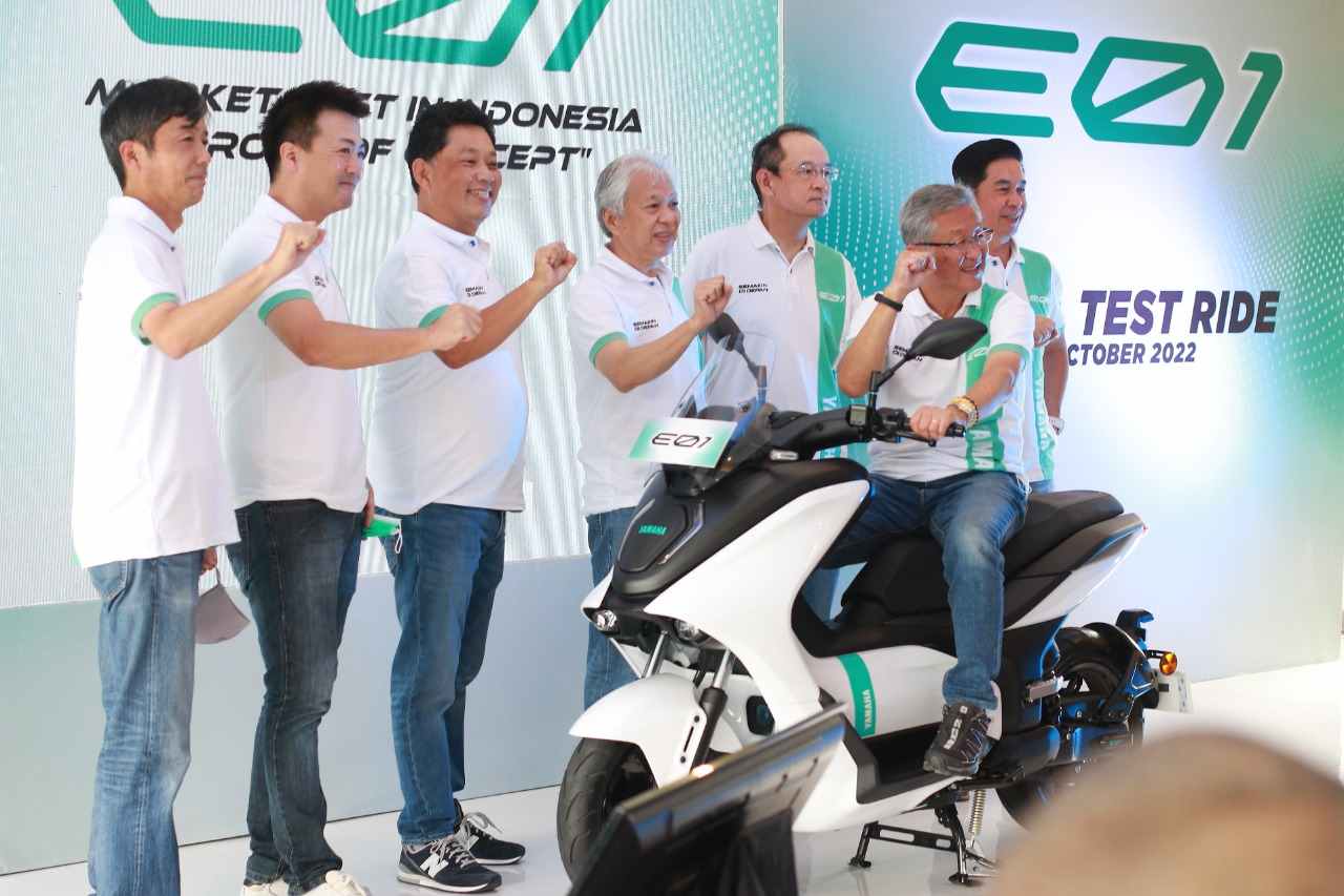 Dukung Tercapainya Carbon Neutral, Market Test Yamaha E01 Dimulai
