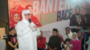 Ketua TP PKK Kota Makassar Indira Yusuf Ismail Resmi Buka Banteng Run Race 100 Meter