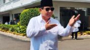 Menteri Pertahanan Yang Juga Presiden Terpilih Prabowo Subianto