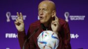 Ketua Komite Wasit FIFA, Pierluigi Collina