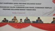 Rapat Paripurna DPRD Prov sULBAR dalam rangka Pengumuman Pasangan Calon Gubernur dan Wakil gubernur dan wakil Gubernur terpilih Provinsi Sulawesi Barat Tahun 2024 15 Jan 2025 3 1280x640