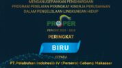 Komitmen Jaga dan Kelola Lingkungan Hidup, Pelindo Regional 4 Raih Penghargaan PROPER