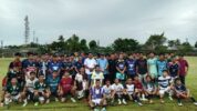 Wakil Bupati Maros Saat Menghadiri Seleksi Cabang Olahraga Sepak Bola untuk Pra Pekan Olahraga Provinsi (Praperprov) XVII