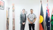 Bupati Bantaeng, Uji Nurdin Bersama Konsul Jenderal Australia, Todd Dias