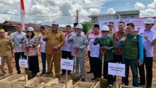 Mendes PDT Groundbreaking Kopdes Merah Putih di Maros, Target Jadi Model Nasional